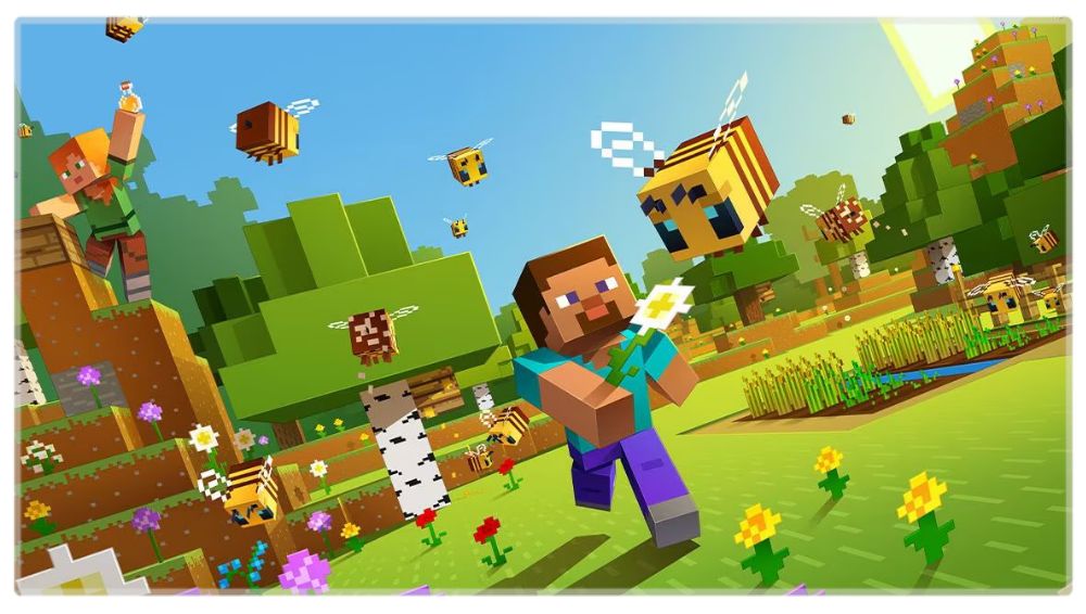 Minecraft Desk Mat