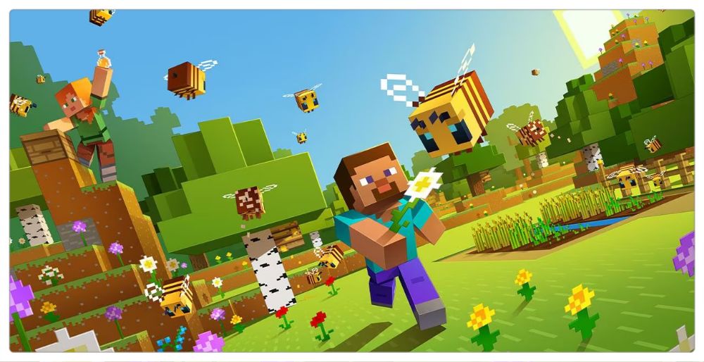 Minecraft Desk Mat